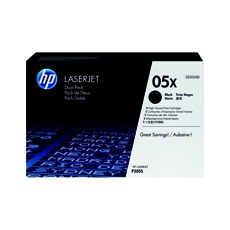 HP 05x 2PkHY BLK ORGL LJET Toner