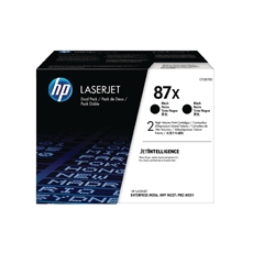 HP 87X Hy Toner Black Twin Pack Pk2