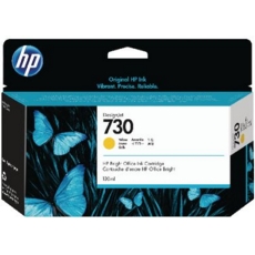 HP 730 Yellow Ink Cartridge 130Ml