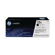 HP 12A LaserJet Tnr Blk 2-Pk Q2612AD