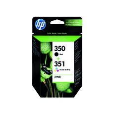 H HP 350 / 351 Black / Tri-Color