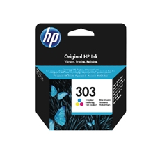 HP 303 Ink Cartridges Tri Colour CMY