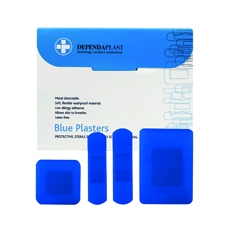 Reliance Astd Plasters Blue Pk100