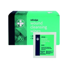 Reliance Sterile C/Wipes Pk100