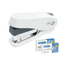 Rapesco Luna Stapler 50sh White 1467