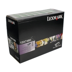 H Lexmark Black 12A7460 Rtn