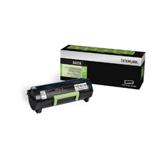 Lexmark 502X Toner Cart 10K EHY Blk