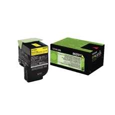 Lexmark 802SY Toner Cartridge Ylw