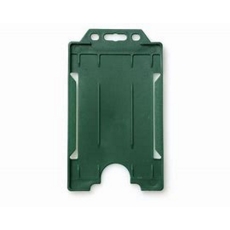 Card Holder Single Sided Portrait Green