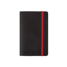 Black n Red Soft Cover Notebook A6