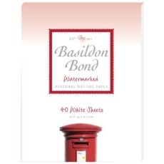 Basildon Small Writing Pad Wht Pk10