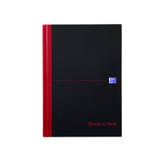 Black n Red Single Cash Book A5 Pk5