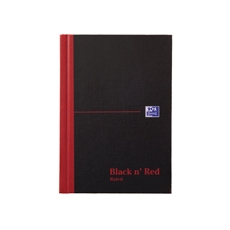 Black n Red HB Ruled Notebook A6 Pk5