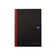 Black n Red HB Ruled Notebook A4 Pk5