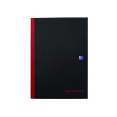 Black n Red HB Ruled Notebook A4