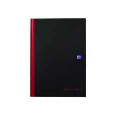 Black n Red HB Ruled Notebook A4 Pk5