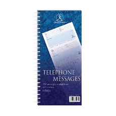 Challenge Tele Msg Book 305x152mm