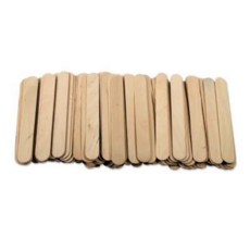 Jumbo Lollipop Sticks, Natural  150 x 19mm