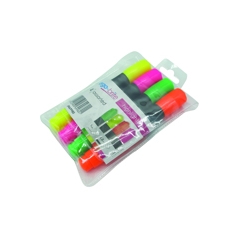 Ergo-Brite Ast Ergo Highlighters Pk4