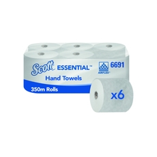 Scott Ess Roll Hand Twl 350m Wht Pk6