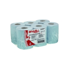 WypAll L10 CF Roll 1Ply Blu Pk6 6220