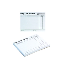 Q-Connect PettyCash Voucher Pad Pk10