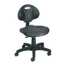 Jemini Factory Chair PU Black