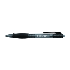 Q-Connect Retractable Bpoint Pen Blk