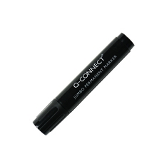 Q-Connect Jumbo Perm Marker Blk Pk10