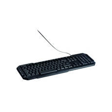 Q-Connect Black Wired Keyboard