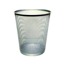 Q-Connect Mesh Waste Basket Slv