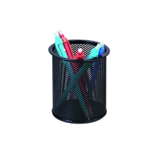 Q-Connect Mesh Pen Pot Black