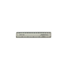 Q Connect Ruler 15cm Clear Pk10