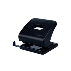 Q-Connect Std Duty Hole Punch Black