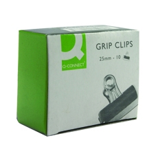 Q-Connect Grip Clip 25Mm Pk10