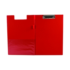 Q-Connect PVC Fold Clipboard FS Red