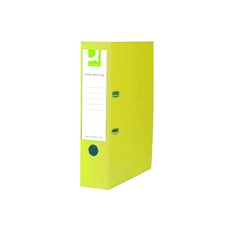 Q-Connect Lever Arch File Fs Yellow