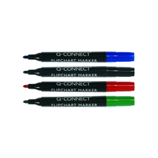 Q-Connect Flipchart Marker Wlt Of 4