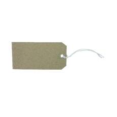 Strung Tag 120X60 Buff Pk1000