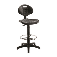 Jemini Draughtsman Chair Black