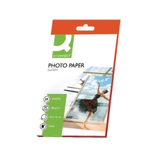 Q-Connect Photo Gloss Paper Pk25