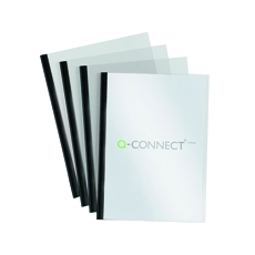 Q-Connect A4 Slide Binder/Cover Blk