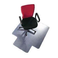 Q-Connect Chair Mat Studded Clear