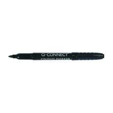 Q Connect Fine Perm Markers Blk Pk10