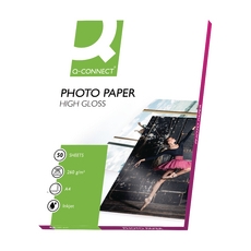 Q-Connect A4 High Gloss Photo Paper