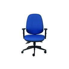 Cappela Rise Hbk Posture Chair Blue