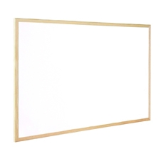 Q-Connect Whiteboard Wooden Frame