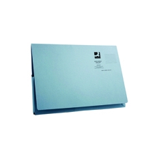 Q-Connect Doc Wlts 300gsm Blue Pk50