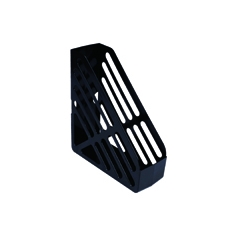 Q-Connect Magazine Rack Black