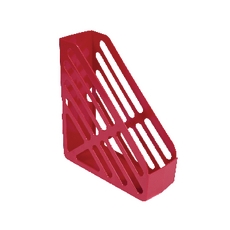 Q-Connent Magazine Rack Red